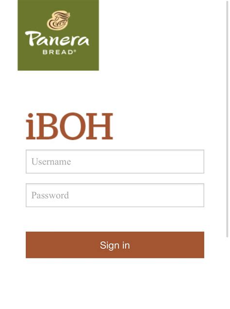 Iboh panera  Forgot Password? This field is required
